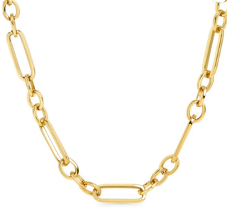 Triple Link Paperclip- Stainless Steel Necklace