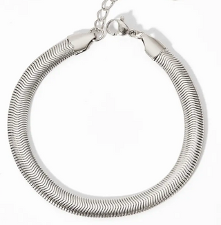 Wheat and Layer  Stainless Steel Chain Necklace