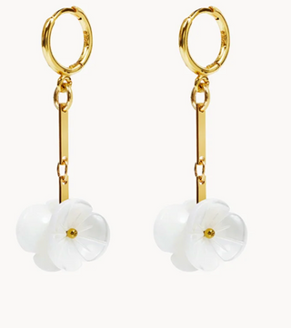 Floral Bloom Drop Earring