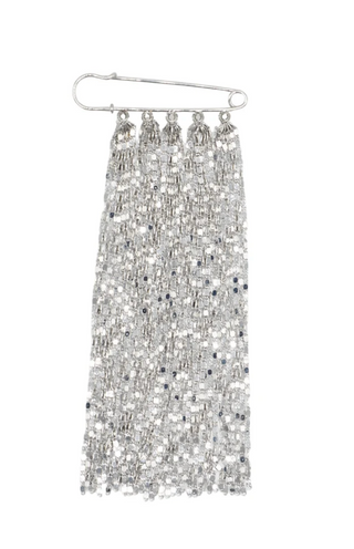 Tinsel- Fringe Sparkel Kilt Pin