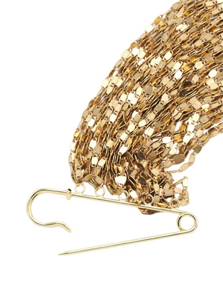 Tinsel- Fringe Sparkel Kilt Pin