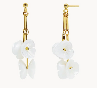 Floral Bloom Drop Earring
