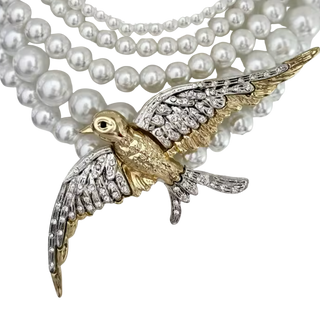 Bird on a Pearl Necklace