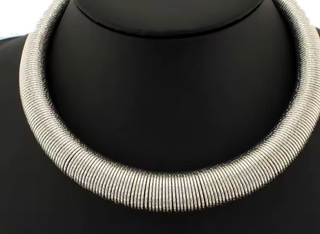 Tobogas MEGA- Collar necklace- Stainless Steel 