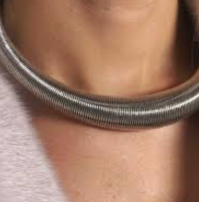 Tobogas MEGA- Collar necklace- Stainless Steel 